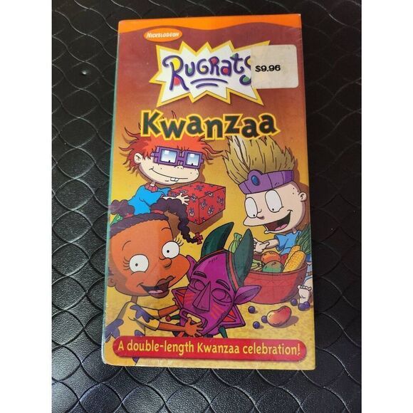 Rugrats : Kwanzaa (VHS, 2001) Nickelodeon Kids Rare Brand New Sealed - Picture 1 of 4